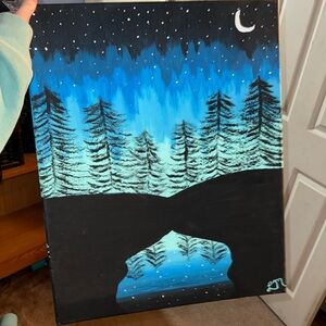 Wall picture painting